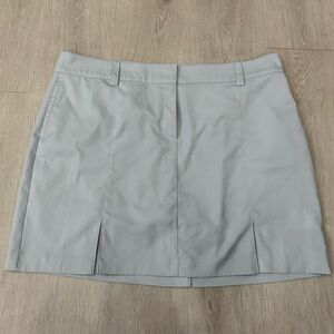 NWOT Women’s Izod Golf Skort Skirt Gray with pockets Size 18